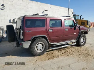 2006 Hummer H2 with VIN 5GRGN23U96H106451, listed as a Copart auction lot 43446335 with 173,305 mi miles and Clean Title. Bid and sale history available at carsss.com. Image 3.