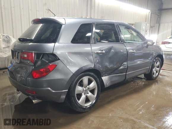 2008 Acura RDX Technology with VIN 5J8TB18588A009355, listed as a Copart auction lot 49830955 with 230,685 mi miles and Salvage Title. Bid and sale history available at carsss.com. Image 3.