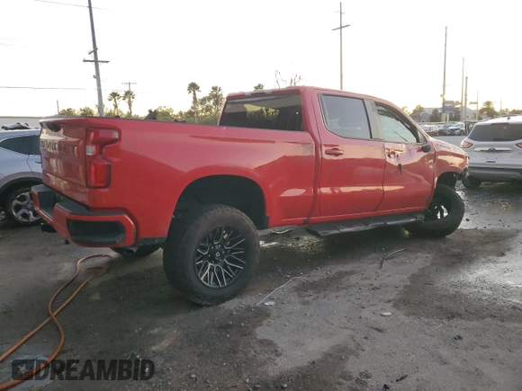 2022 Chevrolet Silverado 1500 RST with VIN 1GCUDEET3NZ516474, listed as a Copart auction lot 82578894 with 40,742 mi miles and Non Repairable. Bid and sale history available at DreamBid. Image 3.