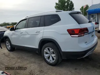 2018 Volkswagen Atlas S z VIN 1V2GR2CAXJC537560, wystawiony jako Copart lot #52817365 z przebiegiem 83 109 mil mil oraz Szkoda całkowita • Salvage title. Historia ofert i sprzedaży dostępna na DreamBid. Obrazek 2.