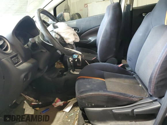 2016 Nissan Note SL with VIN 3N1CE2CP5GL409338, listed as a Copart auction lot 50560435 with 57,261 mi miles and Salvage title. Bid and sale history available at DreamBid. Image 7.