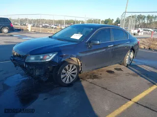 2015 Honda Accord Sedan EX-L with VIN 1HGCR2F86FA234949, listed as a IAAI auction lot 41763558 with 184,356 mi miles. Bid and sale history available at carsss.com. Image 17.