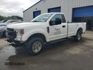 2021 Ford F-250 XL z VIN 1FTBF2A60MEC77777, wystawiony jako Copart lot #59657405 z przebiegiem 123 103 mil mil oraz Szkoda całkowita • Salvage title. Historia ofert i sprzedaży dostępna na DreamBid. Obrazek 1.