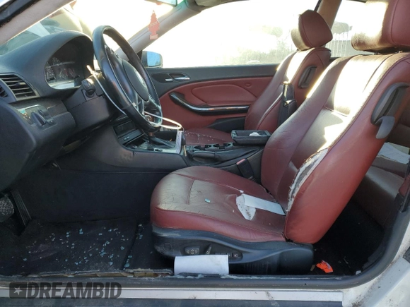 2000 BMW 3 Series 323Ci with VIN WBABM3342YJN88421, listed as a Copart auction lot 87962185 with Not Provided miles and Salvage Title. Bid and sale history available at DreamBid. Image 7.
