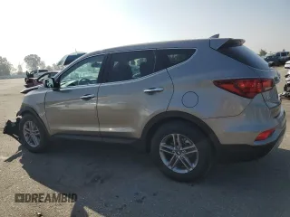 2017 Hyundai Santa Fe 2.4L with VIN 5XYZT3LB0HG392609, listed as a Copart auction lot 62553505 with 69,774 mi miles and Salvage title. Bid and sale history available at DreamBid. Image 2.