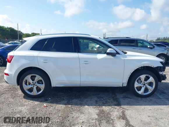 2021 Audi Q5 Prestige with VIN WA1CAAFY7M2034552, listed as a IAAI auction lot 41922211 with 52,235 mi miles and . Bid and sale history available at DreamBid. Image 14.