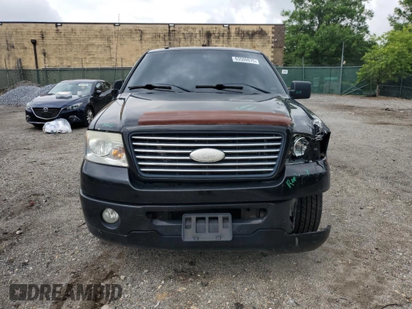 2006 Ford F-150 XLT z VIN 1FTRX12566FA71016, wystawiony jako Copart lot #63500075 z przebiegiem 220 966 mil mil oraz Szkoda całkowita • Salvage title. Historia ofert i sprzedaży dostępna na DreamBid. Obrazek 5.
