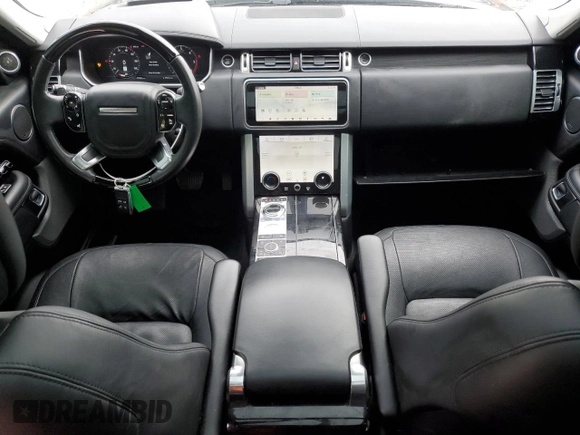2018 Land Rover Range Rover HSE with VIN SALGS2RKXJA384818, listed as a Copart auction lot 59810145 with 77,855 mi miles and Salvage title. Bid and sale history available at DreamBid. Image 8.