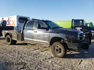 2006 Dodge Ram 3500 SLT with VIN 3D7MX48CX6G108901, listed as a Copart auction lot 84833794 with 0 mi miles and Salvage Title. Bid and sale history available at carsss.com. Image 4.