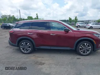 2022 Infiniti QX60 Luxe z VIN 5N1DL1FR9NC330743, wystawiony jako IAAI lot #42456589 z przebiegiem 17 780 mil mil oraz . Historia ofert i sprzedaży dostępna na DreamBid. Obrazek 13.