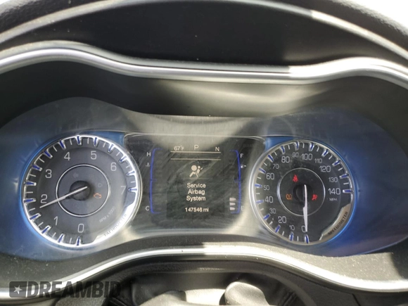 2015 Chrysler 200 Limited with VIN 1C3CCCAB7FN655195, listed as a Copart auction lot 55352195 with 147,546 mi miles and Clean Title. Bid and sale history available at carsss.com. Image 9.