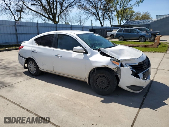 2016 Nissan Versa SV with VIN 3N1CN7AP6GL866143, listed as a Copart auction lot 49656245 with 133,419 mi miles and Salvage Title. Bid and sale history available at carsss.com. Image 4.