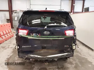 2018 Kia Sedona SX-L with VIN KNDME5C15J6396705, listed as a IAAI auction lot 41500453 with 102,636 mi miles. Bid and sale history available at carsss.com. Image 17.