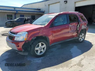 2006 Chevrolet Equinox LT with VIN 2CNDL63F066131422, listed as a Copart auction lot 50021375 with 117,452 mi miles and Salvage Title. Bid and sale history available at carsss.com. Image 1.