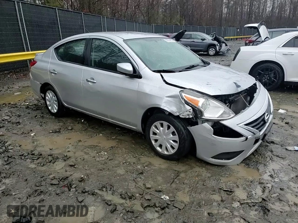 2018 Nissan Versa Sedan SV with VIN 3N1CN7AP5JL869543, listed as a Copart auction lot 50054215 with 60,846 mi miles and Salvage Title. Bid and sale history available at carsss.com. Image 10.