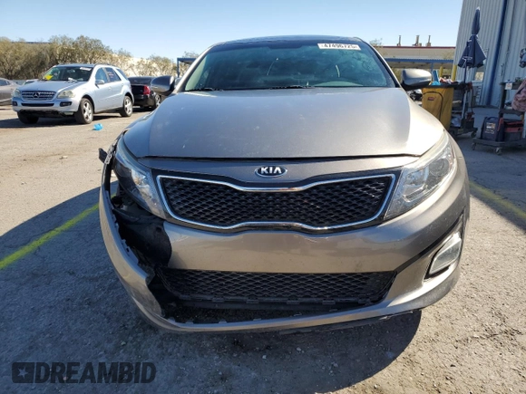 2015 Kia Optima EX with VIN 5XXGN4A73FG360454, listed as a Copart auction lot 47496725 with 65,936 mi miles and Salvage Title. Bid and sale history available at carsss.com. Image 5.