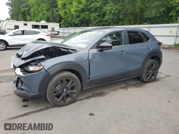 2024 Mazda CX-30 S Carbon Edition с VIN 3MVDMBCM2RM606411, выставлен на аукционе Copart как лот 61302005 с пробегом 16 256 миль миль и Списание • Salvage title. История ставок и продаж доступна на DreamBid. Изображение 1.