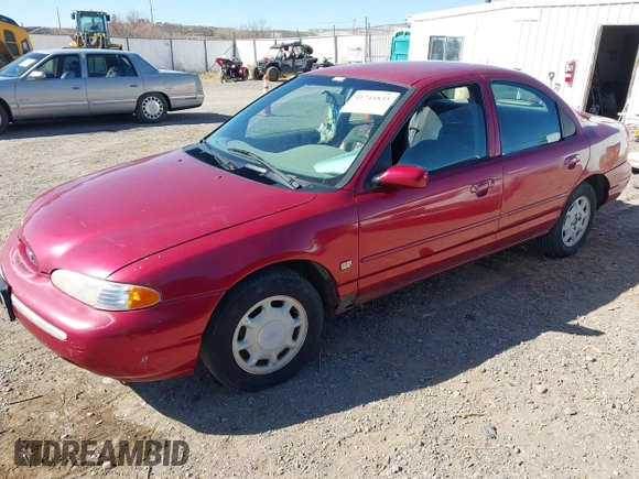 1995 Ford Contour with VIN 3FALP65L4SM120176, listed as a IAAI auction lot 41744833 with 176,764 mi miles and . Bid and sale history available at DreamBid. Image 2.