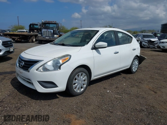 2016 Nissan Versa S with VIN 3N1CN7AP5GL837734, listed as a IAAI auction lot 41529623 with 107,925 mi miles. Bid and sale history available at carsss.com. Image 2.