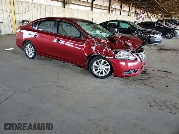 2015 Nissan Sentra SV with VIN 3N1AB7AP7FY377297, listed as a Copart auction lot 50177905 with 134,147 mi miles and Salvage Title. Bid and sale history available at DreamBid. Image 11.