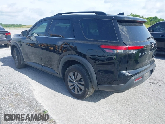 2022 Nissan Pathfinder SV with VIN 5N1DR3BA9NC231320, listed as a IAAI auction lot 40737422 with 78,817 mi miles and . Bid and sale history available at DreamBid. Image 3.