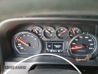 2021 Chevrolet Silverado 1500 Custom with VIN 1GCPYBEK9MZ394709, listed as a Copart auction lot 85477834 with 38,313 mi miles and Salvage Title. Bid and sale history available at DreamBid. Image 9.