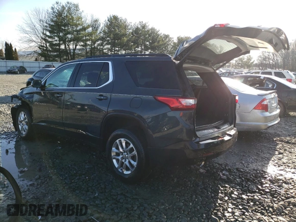 2020 Chevrolet Traverse LT Cloth with VIN 1GNERGKW8LJ284473, listed as a Copart auction lot 37231003 with 39,040 mi miles. Bid and sale history available at carsss.com. Image 2.