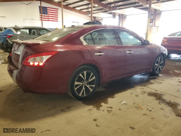 2010 Nissan Maxima 3.5 SV w/Sport Pkg with VIN 1N4AA5APXAC830615, listed as a Copart auction lot 48861285 with 144,412 mi miles and Salvage Title. Bid and sale history available at carsss.com. Image 3.