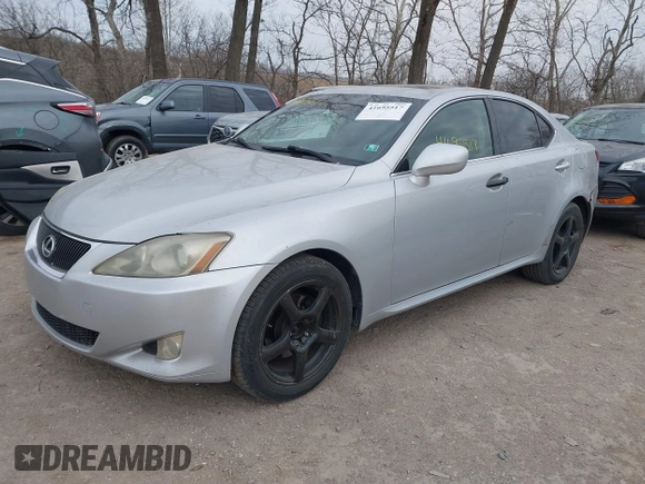 2006 Lexus IS 250 with VIN JTHCK262665006892, listed as a IAAI auction lot 41695517 with 197,821 mi miles and . Bid and sale history available at DreamBid. Image 2.