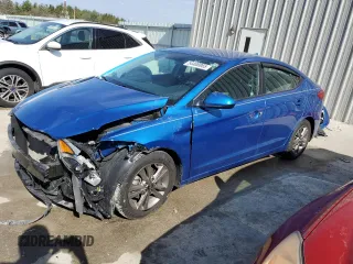 2017 Hyundai Elantra Limited z VIN 5NPD84LF9HH035927, wystawiony jako Copart lot #54408865 z przebiegiem 52 937 mil mil oraz Szkoda całkowita • Salvage title. Historia ofert i sprzedaży dostępna na DreamBid. Obrazek 1.