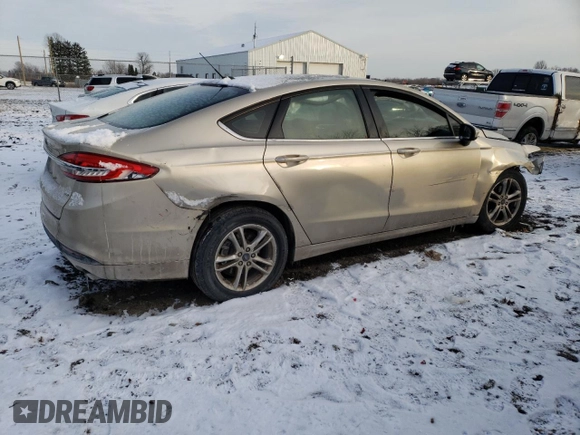 2018 Ford Fusion SE with VIN 3FA6P0H78JR270477, listed as a Copart auction lot 84851074 with 266,405 mi miles and Salvage Title. Bid and sale history available at carsss.com. Image 3.