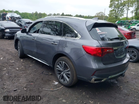 2020 Acura MDX Technology z VIN 5J8YD4H59LL033422, wystawiony jako IAAI lot #42268371 z przebiegiem 42 670 mil mil oraz . Historia ofert i sprzedaży dostępna na DreamBid. Obrazek 3.