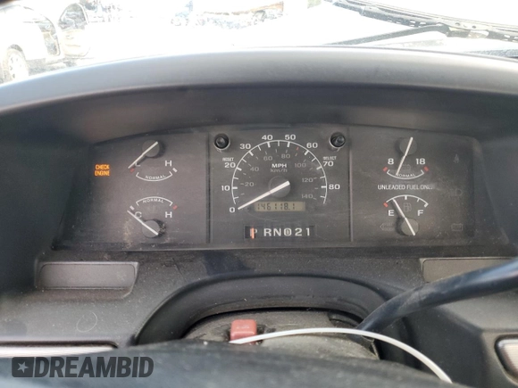 1994 Ford F-250 with VIN 2FTHF26G8RCA67016, listed as a Copart auction lot 71640344 with 146,118 mi miles and Salvage Title. Bid and sale history available at carsss.com. Image 9.