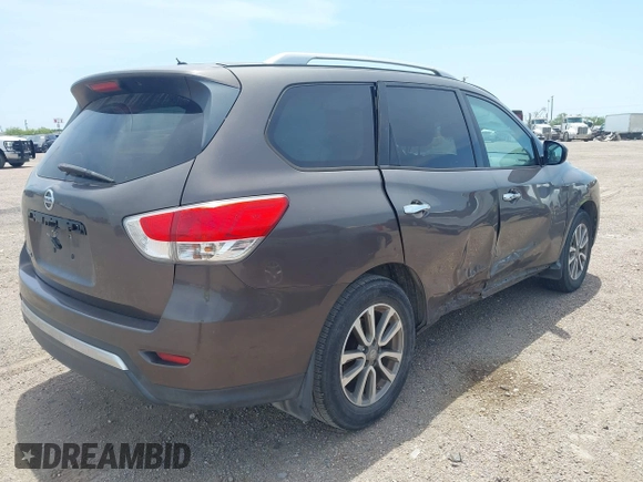2015 Nissan Pathfinder SV с VIN 5N1AR2MN1FC657467, выставлен на аукционе IAAI как лот 42242960 с пробегом 175 053 миль миль и . История ставок и продаж доступна на DreamBid. Изображение 4.