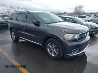 2015 Dodge Durango Limited with VIN 1C4RDJDG1FC873918, listed as a IAAI auction lot 41593090 with 137,871 mi miles and . Bid and sale history available at DreamBid. Image 1.