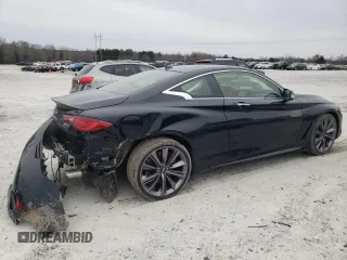 2022 Infiniti Q60 Red Sport 400 with VIN JN1FV7LL8NM680324, listed as a Copart auction lot 41792955 with 36,089 mi miles and Salvage title. Bid and sale history available at DreamBid. Image 3.