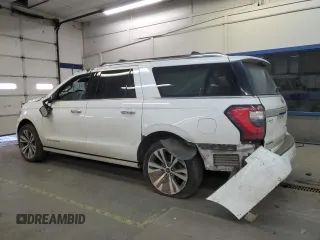 2020 Ford Expedition Max Platinum with VIN 1FMJK1MT9LEA38158, listed as a Copart auction lot 42392845 with 126,701 mi miles and Salvage title. Bid and sale history available at DreamBid. Image 2.