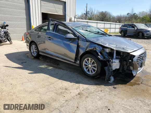 2018 Hyundai Sonata SE with VIN 5NPE24AF2JH631783, listed as a Copart auction lot 50821925 with 84,714 mi miles and Salvage Title. Bid and sale history available at DreamBid. Image 4.