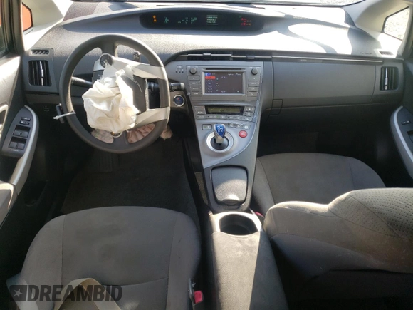 2012 Toyota Prius One with VIN JTDKN3DU2C1548993, listed as a Copart auction lot 46163375 with 179,018 mi miles and Salvage Title. Bid and sale history available at DreamBid. Image 8.