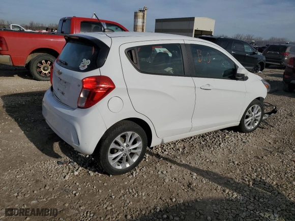 2020 Chevrolet Spark LT with VIN KL8CD6SA2LC449220, listed as a Copart auction lot 85471244 with 59,214 mi miles and Salvage Title. Bid and sale history available at carsss.com. Image 3.