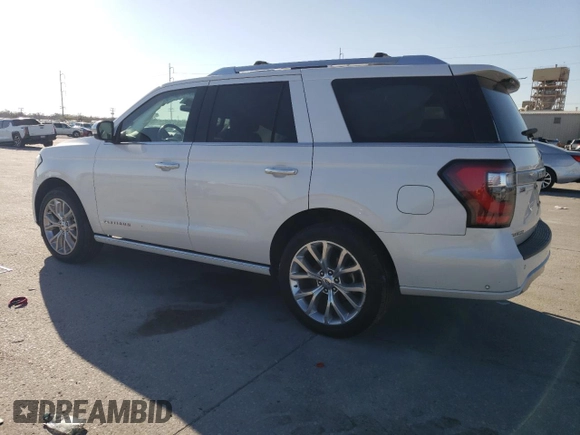 2019 Ford Expedition Platinum with VIN 1FMJU1LT1KEA71438, listed as a Copart auction lot 48466285 with 67,764 mi miles and Salvage Title. Bid and sale history available at carsss.com. Image 2.
