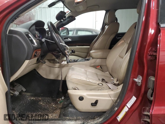 2014 Dodge Durango Limited z VIN 1C4RDJDG3EC279152, wystawiony jako Copart lot #43784295 z przebiegiem Nie podano mil oraz Nie do naprawy • Non repairable. Historia ofert i sprzedaży dostępna na DreamBid. Obrazek 7.