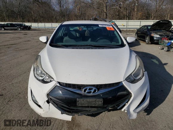 2014 Hyundai Elantra Coupe with VIN KMHDH6AHXEU029129, listed as a Copart auction lot 79674194 with 124,274 mi miles and Salvage Title. Bid and sale history available at carsss.com. Image 5.