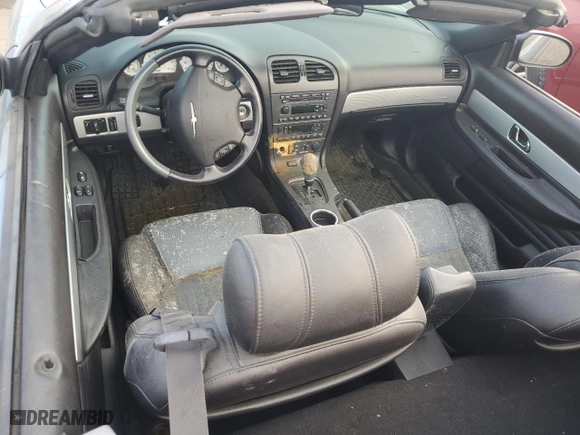 2005 Ford Thunderbird Deluxe with VIN 1FAHP60A45Y100448, listed as a Copart auction lot 74750734 with 0 mi miles and Non Repairable. Bid and sale history available at carsss.com. Image 8.