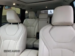2023 Infiniti QX60 Luxe z VIN 5N1DL1FS9PC371847, wystawiony jako Copart lot #63471885 z przebiegiem 85 811 mil mil oraz Czysty tytuł • Clean title. Historia ofert i sprzedaży dostępna na DreamBid. Obrazek 10.