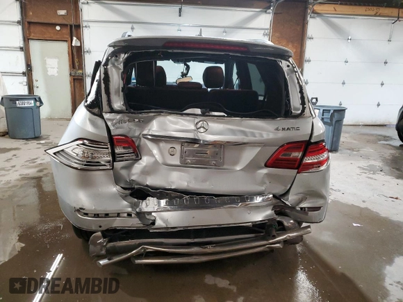 2014 Mercedes-Benz M 550 with VIN 4JGDA7DB8EA383850, listed as a Copart auction lot 79911164 with 107,090 mi miles and Salvage Title. Bid and sale history available at DreamBid. Image 6.