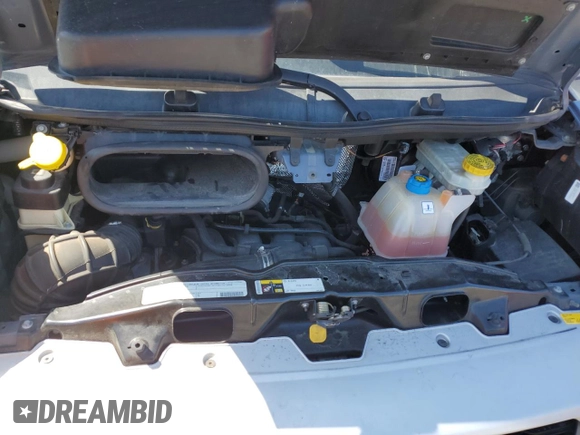 2019 Ram ProMaster Cargo with VIN 3C6URVJG2KE541763, listed as a Copart auction lot 54220075 with 74,417 mi miles and Clean Title. Bid and sale history available at DreamBid. Image 12.