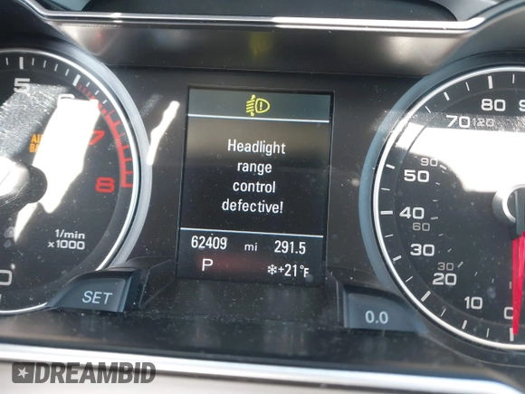 2015 Audi A4 Premium Plus with VIN WAUFFAFL6FN004207, listed as a IAAI auction lot 41639153 with 62,409 mi miles. Bid and sale history available at carsss.com. Image 16.