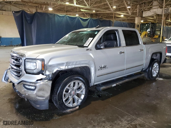 2016 GMC Sierra 1500 SLT with VIN 3GTU2NEC2GG309454, listed as a Copart auction lot 48794235 with 154,238 mi miles and Clean Title. Bid and sale history available at carsss.com. Image 1.