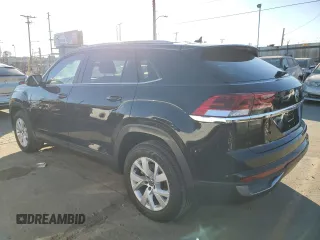 2021 Volkswagen Atlas S with VIN 1V2AC2CAXMC238842, listed as a Copart auction lot 88894625 with 13,341 mi miles and Salvage title. Bid and sale history available at DreamBid. Image 2.
